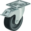 Heat-resistant pressed steel plate swivel caster 'LI-POSI 125G-FI'