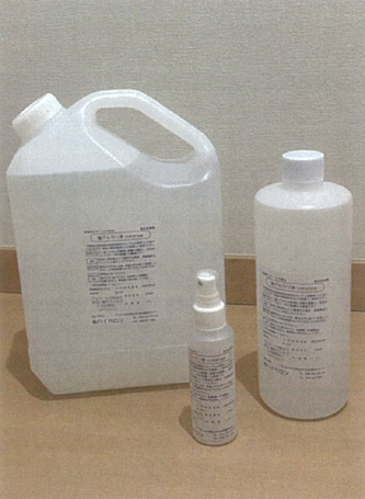 【食中毒予防やアルコール、次亜塩素酸水の代替品】coronax