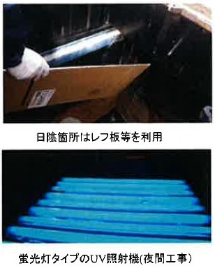 UVPPS工法による横断歩道橋・橋梁補修