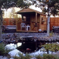 木製小屋「シダーシェッド」