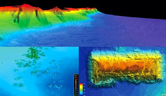ナローマルチビーム測深システムによる調査　E-SYSTEM