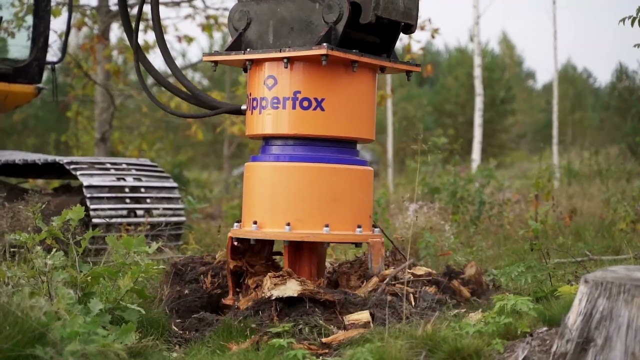 Dipper Fox「切り株クラッシャー」パンフレット2024 建機ワールド Dipper Fox「切り株クラッシャー」パンフレット2024 建機ワールド