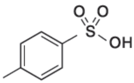 パラトルエンスルホン酸　　