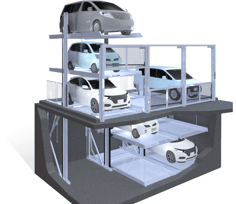機械式駐車装置『パークエース　NLG6A-3』
