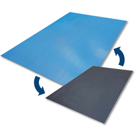 Reversible mat for 2-layer recycled resin cargo bed M3113RMK-31420P