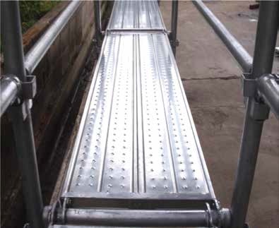 【橋梁点検向け】くさび緊結式足場 モノシステム