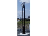 太陽光発電式白色ＬＥＤ街灯