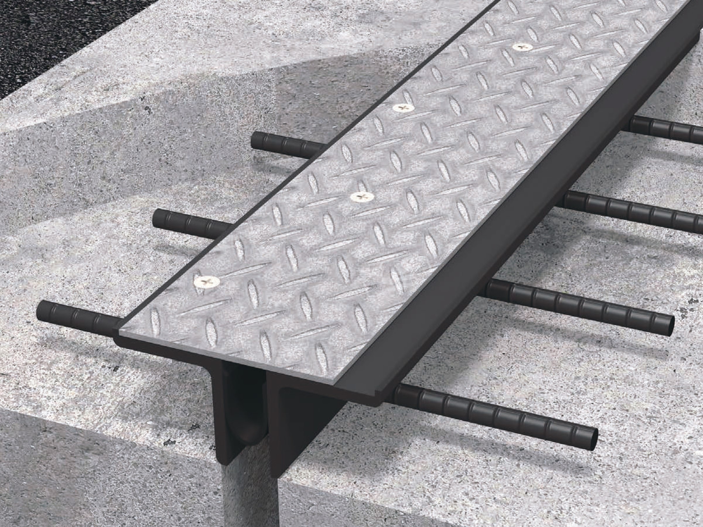 伸縮装置『ガイスライドジョイント GS型』歩道専用