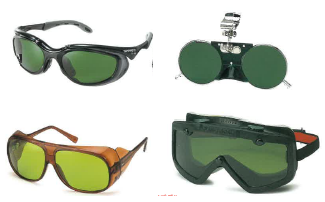 ガス溶接、高熱炉前作業で是非！【遮光めがね】