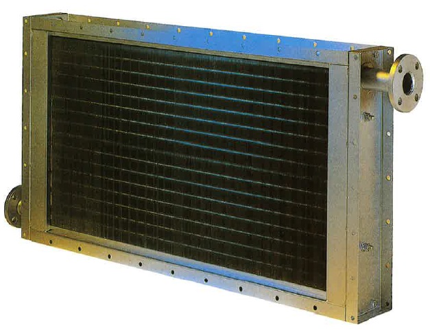加熱用熱交換器【船舶空調用 (ヒータ・クーラセット型)】