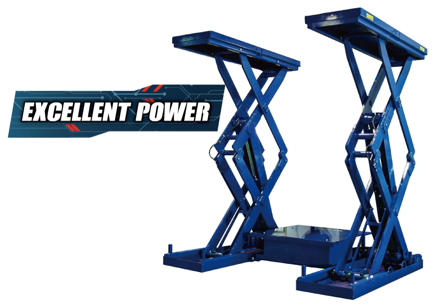 2.5t/3tリンク式リフト『エクセレントパワーリフト』