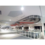 Easily installable! Fire-resistant panel type smoke curtain.