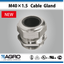 ケーブルグランド　金属製　M40&times;1.5　AGRO社