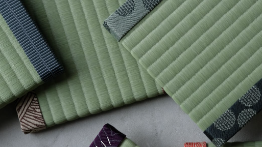 畳縁『MATSUBA BERI-緑-』