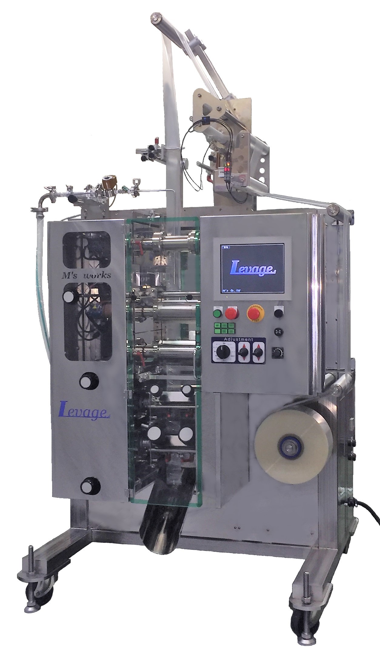 液、粘体小袋自動充填包装機『Levage LＭ0101』