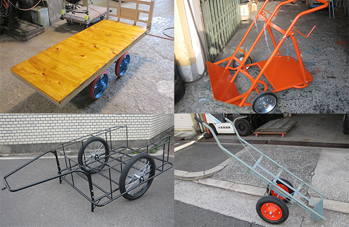 作業効率を改善！現場に合った運搬車を製作【特注運搬車の設計製造】