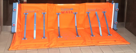 簡易型軽量タイプ止水フェンス『FLASH WALL』