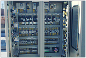 噴水制御盤内部機器