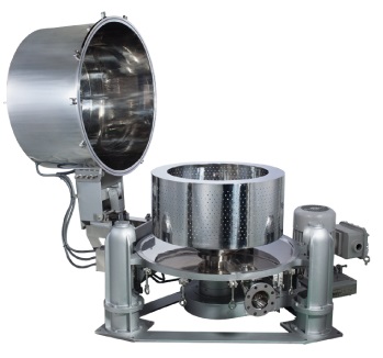 上部排出/洗いやすい上部開閉遠心分離機　KMβ【レンタル可能】