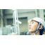 Glass processing small diameter treatment