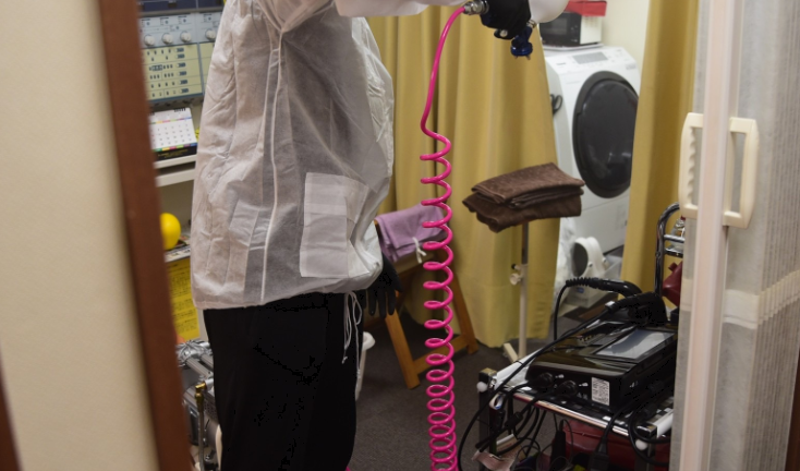 【抗ウイルス・抗菌コーティング施工事例】エル整骨院様