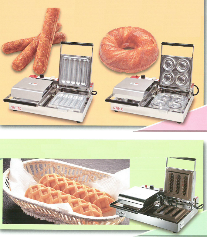 調理機器『クロワッサンバー・クロワッサンドーナツ＆チーズドッグ』