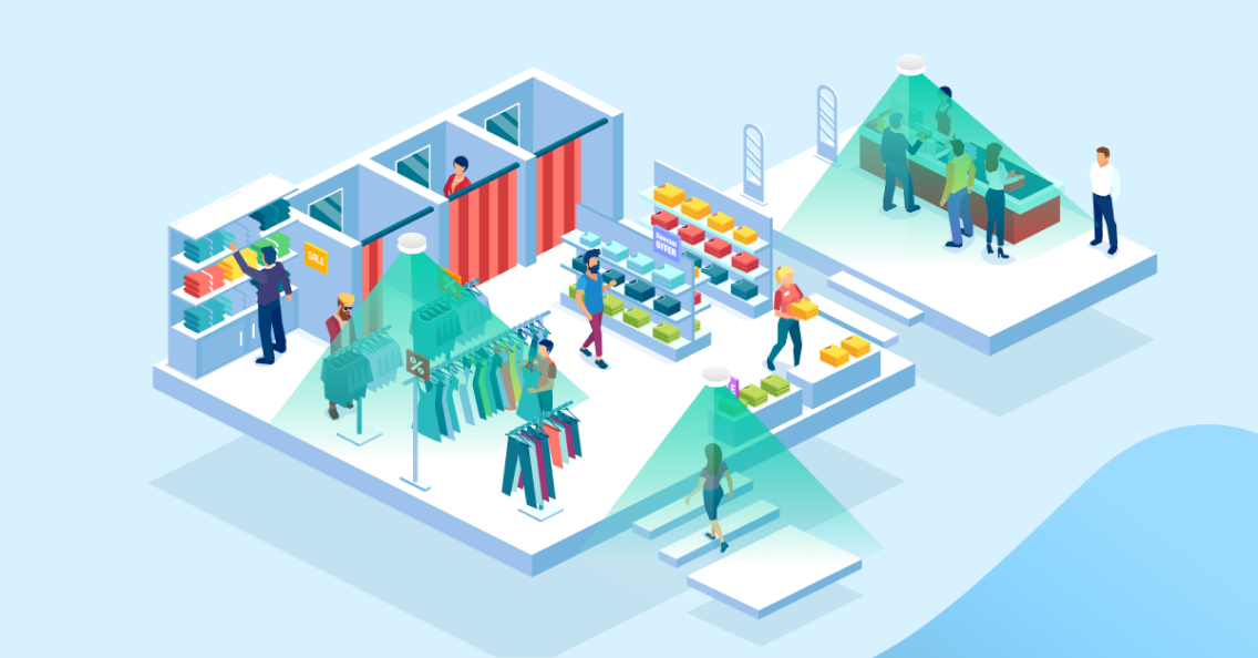 3Dピープルカウンタ《V-COUNT Ultima AI/GO》