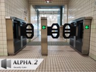 【導入事例】プール入退館にフラッパーゲート機が導入されました。