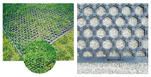 芝保護用穴開きゴムマット『YMグリーンマット』