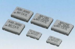 小型水晶発振器　薄型表面実装発振器