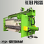 Filter press, screw type - Filter press "HJMF type"