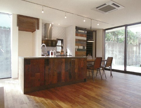 オーダーメイドキッチン事例「Completion 06」