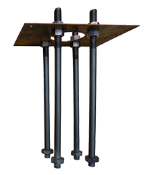 鉄骨間柱・耐風梁等用『P柱アンカーボルト』