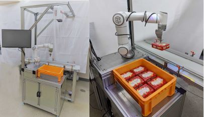 箱詰めロボット＆全方位外観検査システム