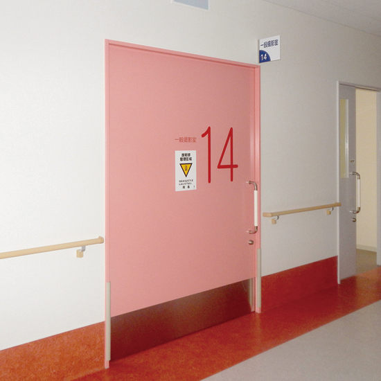 軽量上吊引戸『X線シャトルドア匠』【X線漏洩をシャットアウト