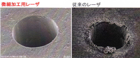 受託加工「レーザ微細加工の受託加工」
