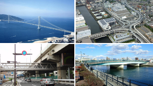 橋梁架設【長大橋から歩道橋まで技術力を要する様々な橋梁に対応】