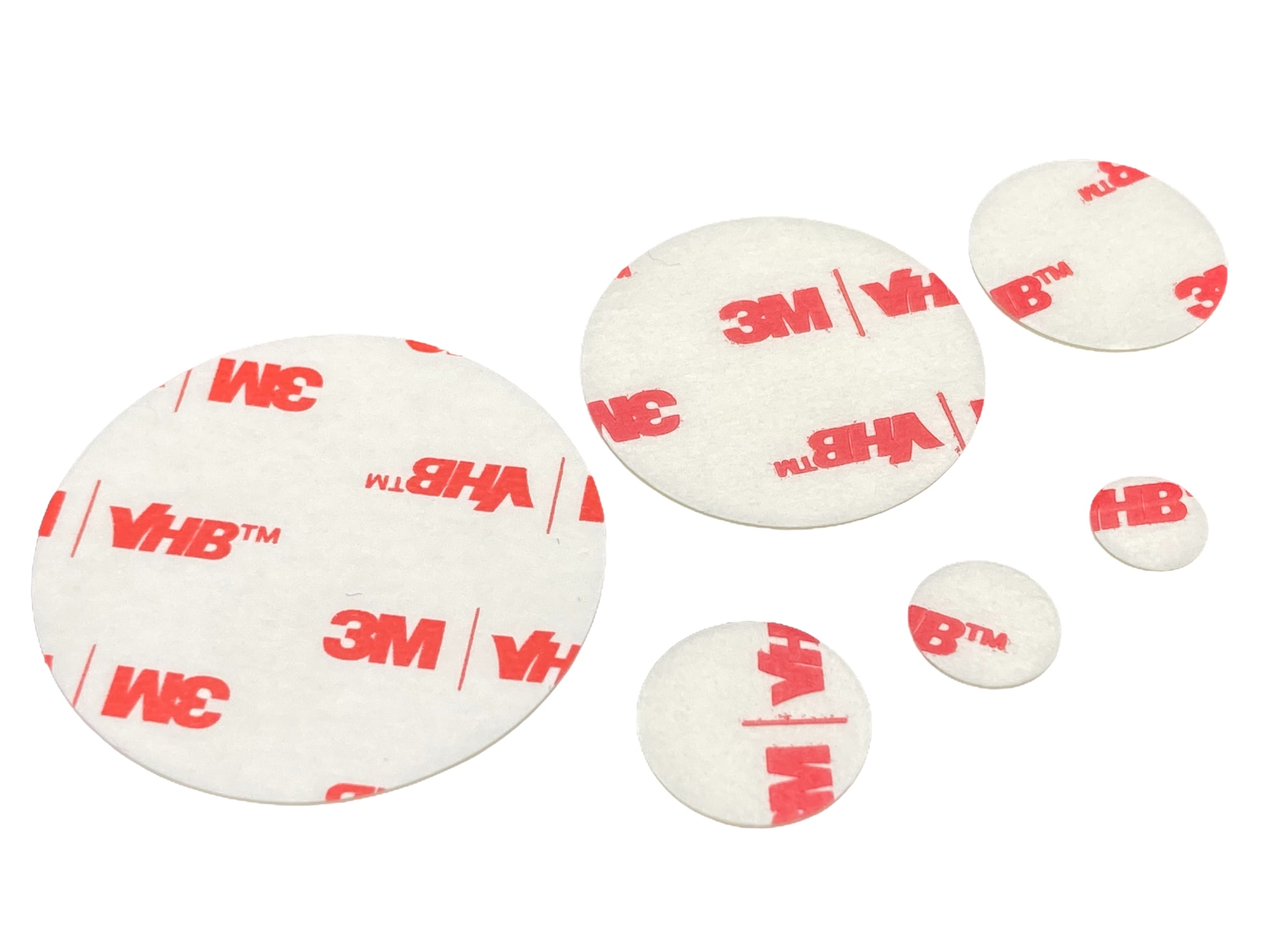 強力両面テープ 3M 丸型打ち抜き