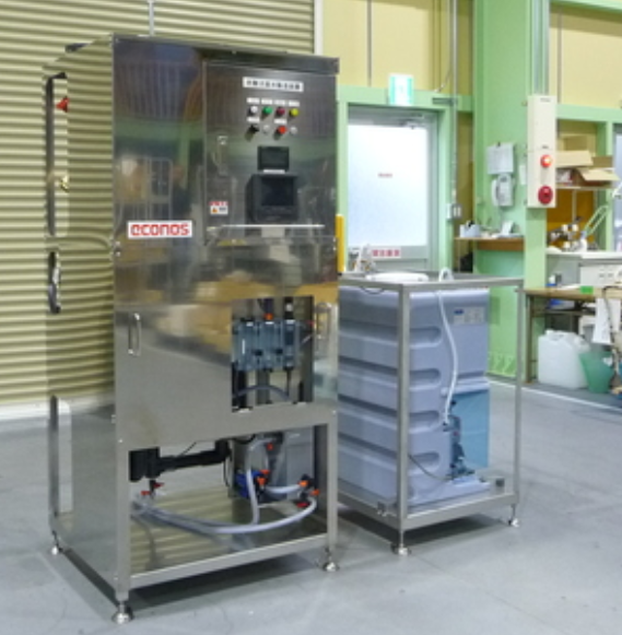 商業施設や介護施設の"殺菌・消臭・清掃"に『炭酸次亜水製造装置』