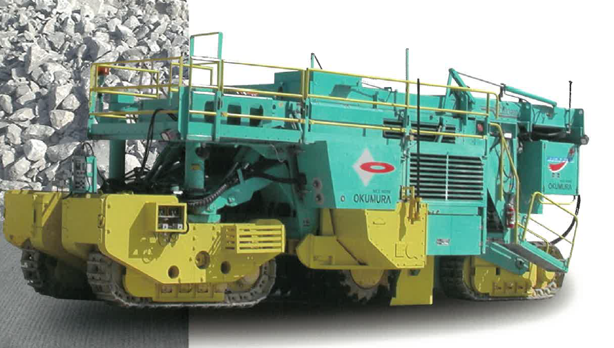 岩盤切削機『サーフィスマイナー2500SM』 奥村組土木興業 | イプロス