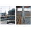Welded wire mesh and rebar lattice