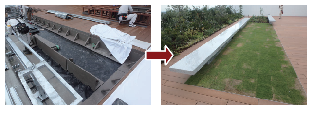 立上げ壁『リプラfスタンド』