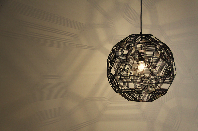 照明『ワイヤーアート照明』