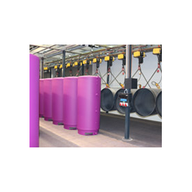 High-function tank with built-in heat exchanger