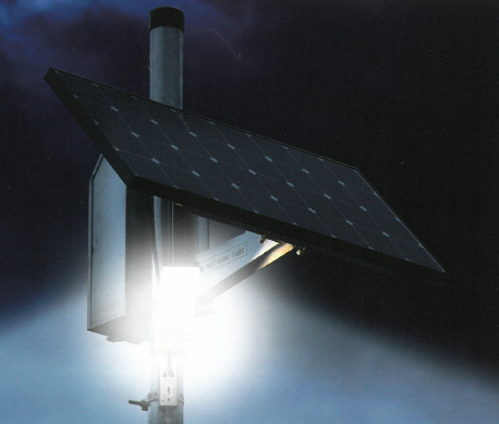 あと付ソーラー防犯エリアライトシステム『せみ・ソーラーライト』