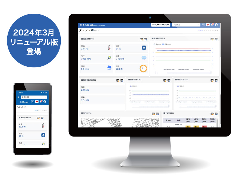 計測統合クラウドサービス【K-Cloud】 | 計測ネットサービス - Powered