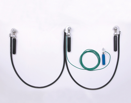 配電工事用小工具『短絡接地用具』