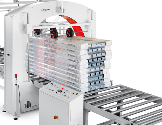 全自動で長尺品や異形対象物等をボタン操作のみで簡単梱包 AT-A