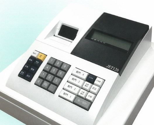 【CLOVER 】JET-670 ♧電子レジスター♧ JET-670 感熱紙使用 クローバー電子レジスター スキャナー付き SD