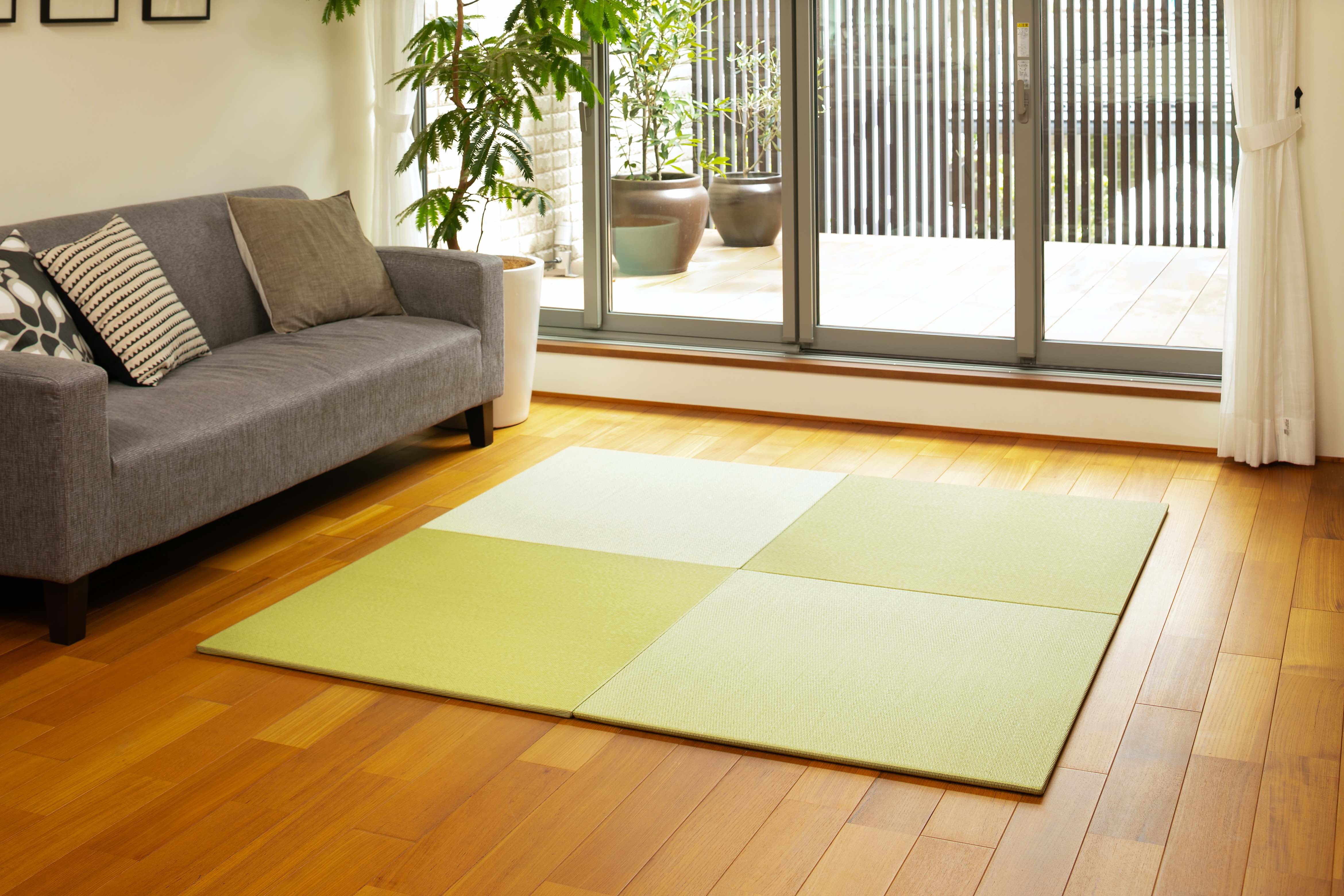 そのまま使えるサイズオーダー置き畳